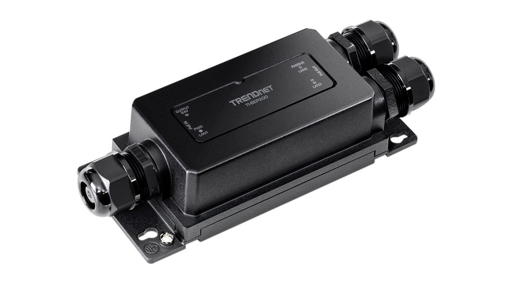 PoE Extender, 1Gbps, 60W, RJ45 Ports 3, PoE Ports 3