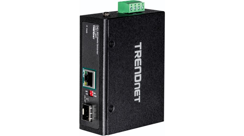 Media Converter, Fibre Multi-Mode / Fibre Single-Mode - Ethernet, Fibre Ports 1SFP