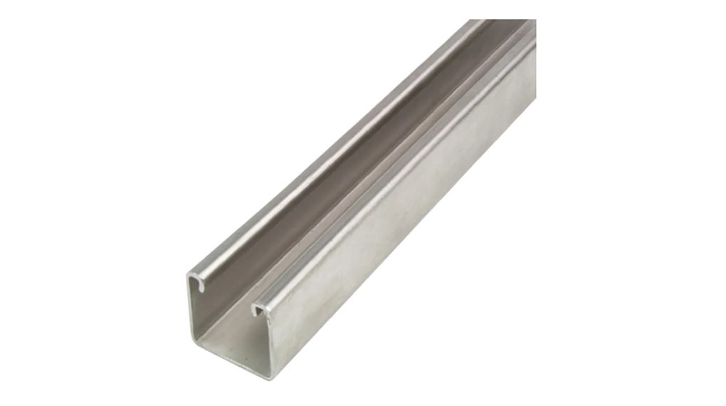 Strut Profile, Stainless Steel, 41mm x 41mm x 2m