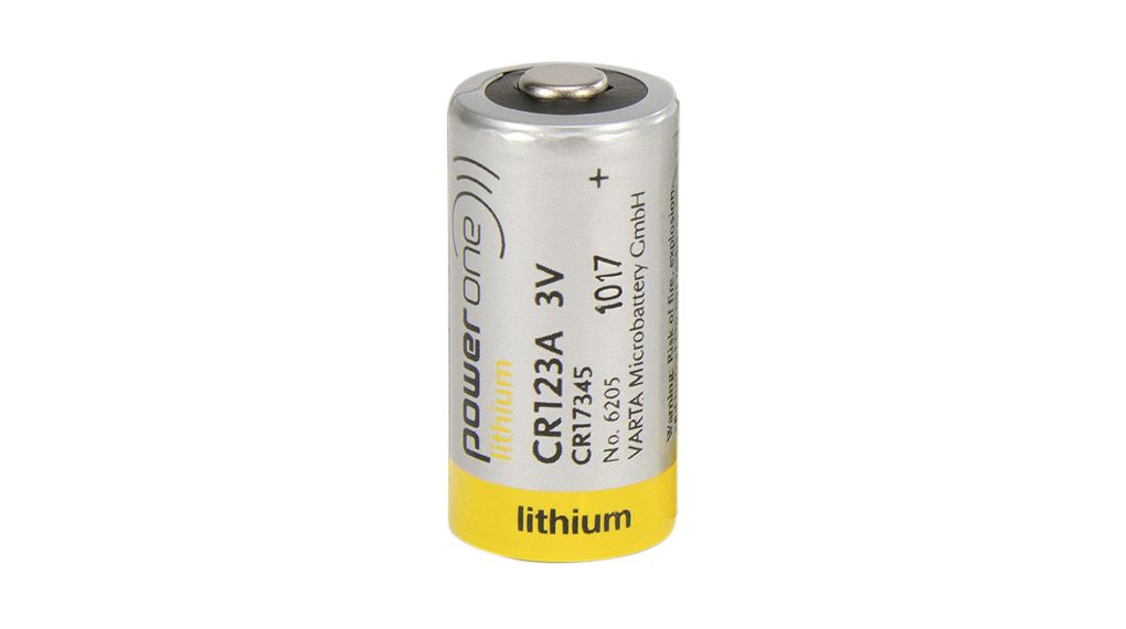 CR123A | VARTA Primært batteri, CR123A / 2/3A, Litium Distrelec