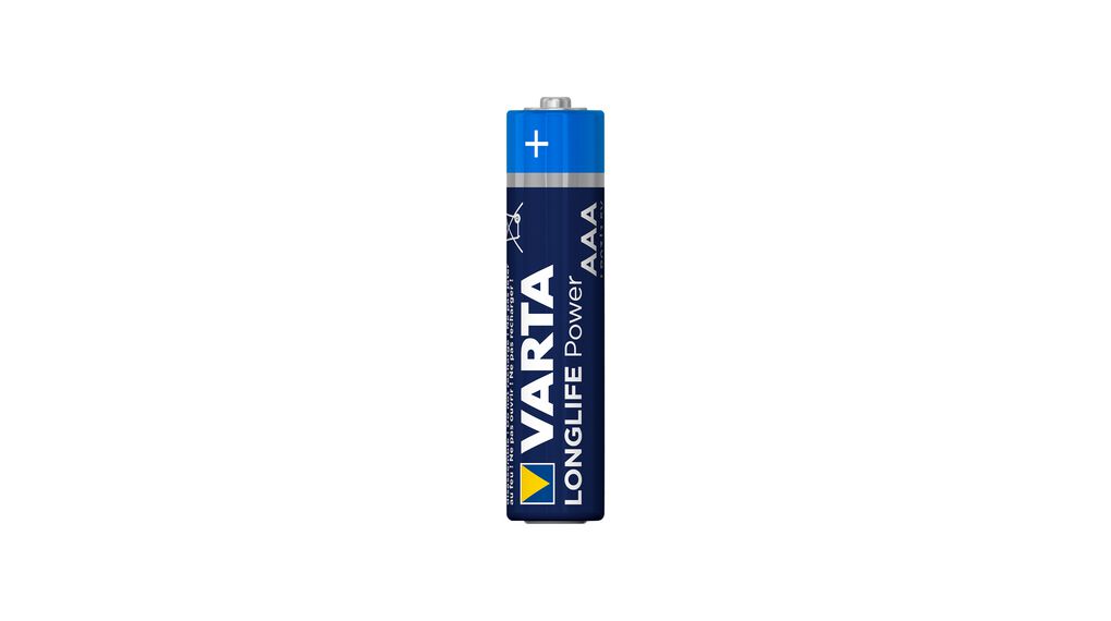 Primaire batterij, Alkalisch, AAA, 1.5V, High Energy