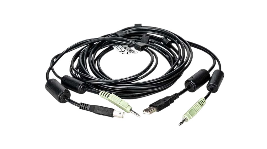 KVM Cable, USB / Ääni, 3m
