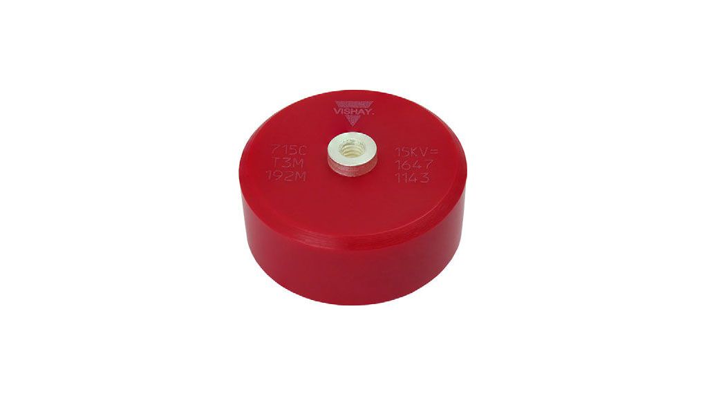 Condensatore ceramico con terminale a vite ad alta tensione 560pF, Diametro 37mm, 50kV