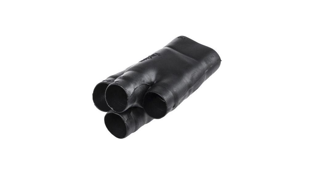 Heat Shrink Breakout Boots, Number of Branches - 4, 19.3mm, Fluid Resistant Elastomer