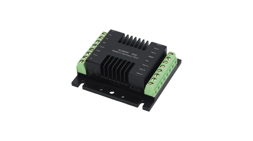 DC Motor Controller, 0/28 V dc, 3 Phase, 8 A, Speed Controller Function