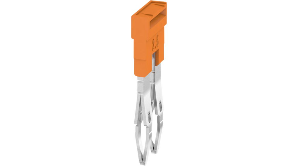 Cross connector, Orange, 7.9 x 24.7mm, PU=Pack of 60 pieces