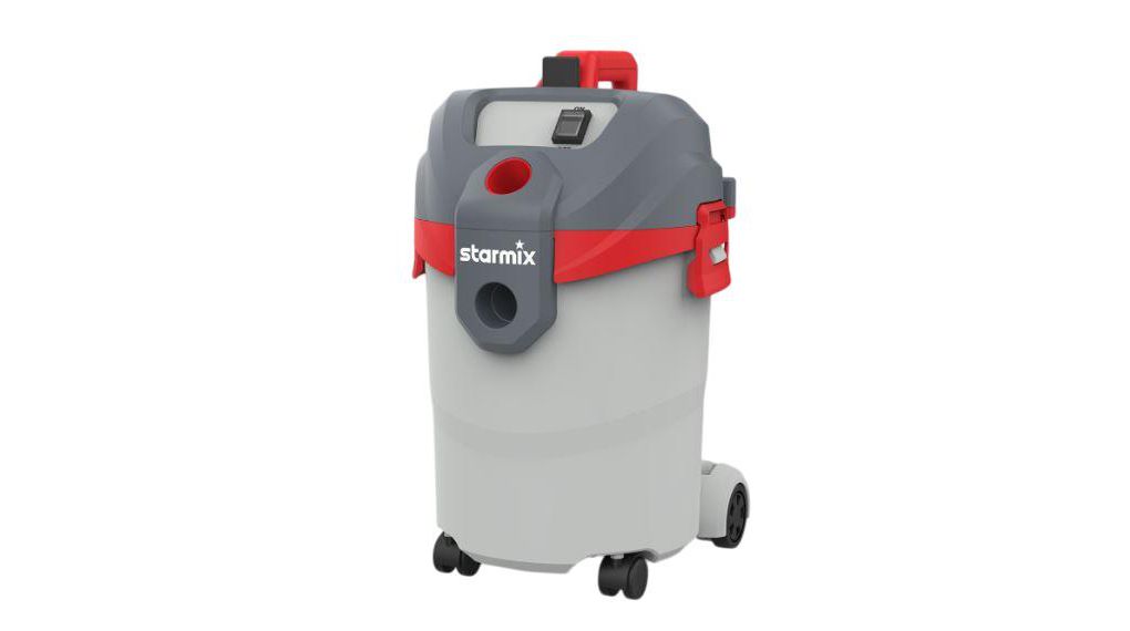 Starmix P-1420 Floor Vacuum Cleaner Wet and Dry Vacuum Cleaner for Wet/Dry Areas, 5m Cable, 230V, Type C - Euro Plug,