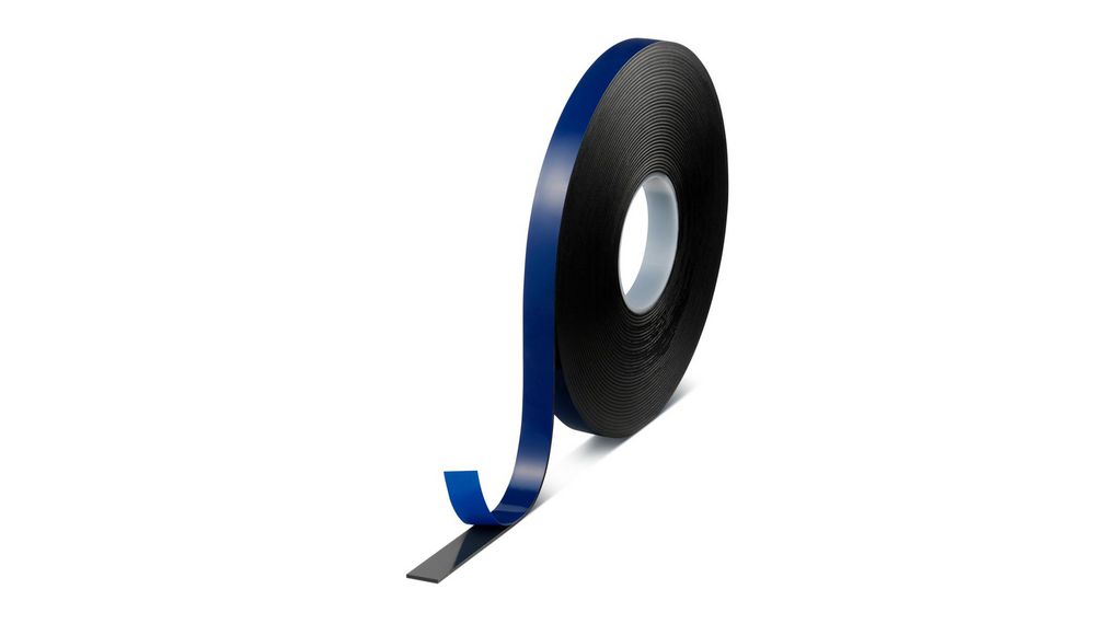 Black Foam Tape, 19 mm x 18 m, 2 mm Thick 19mm x 18m Black