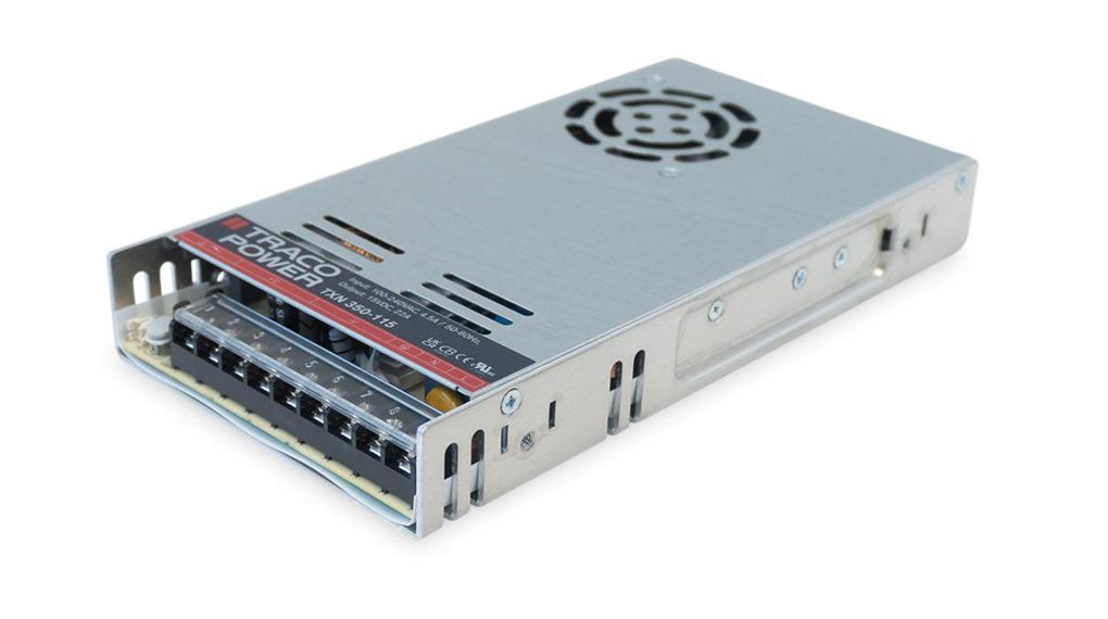 TRACOPOWER AC/DC Power Supply, TXN 350-14815 V330 W264V ac