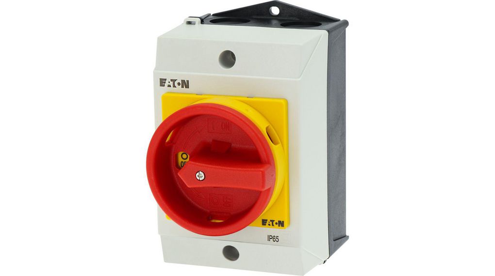 Eaton 3 Pole Surface Mount Isolator Switch - 20A Maximum Current, IP65