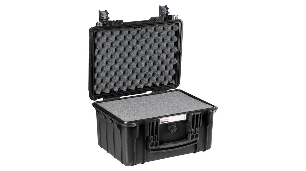 Explorer Cases 3823HL.B Waterproof Transit Case, 420 x 340 x 252mm, 252x340x420mm, Zwart