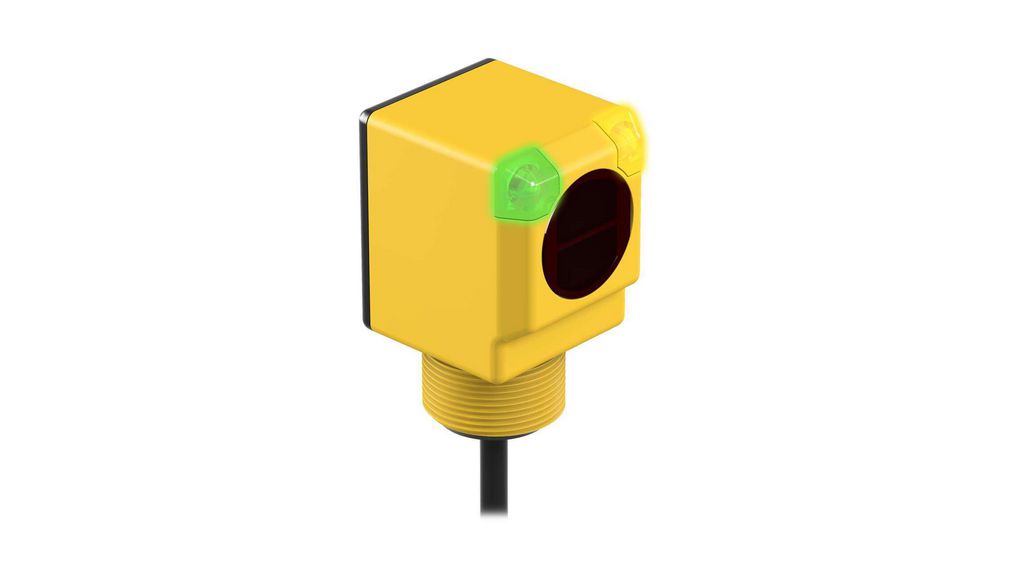 Banner Infrared LED Photoelectric Sensor, Rectangular Sensor, 200 mm Detection Range