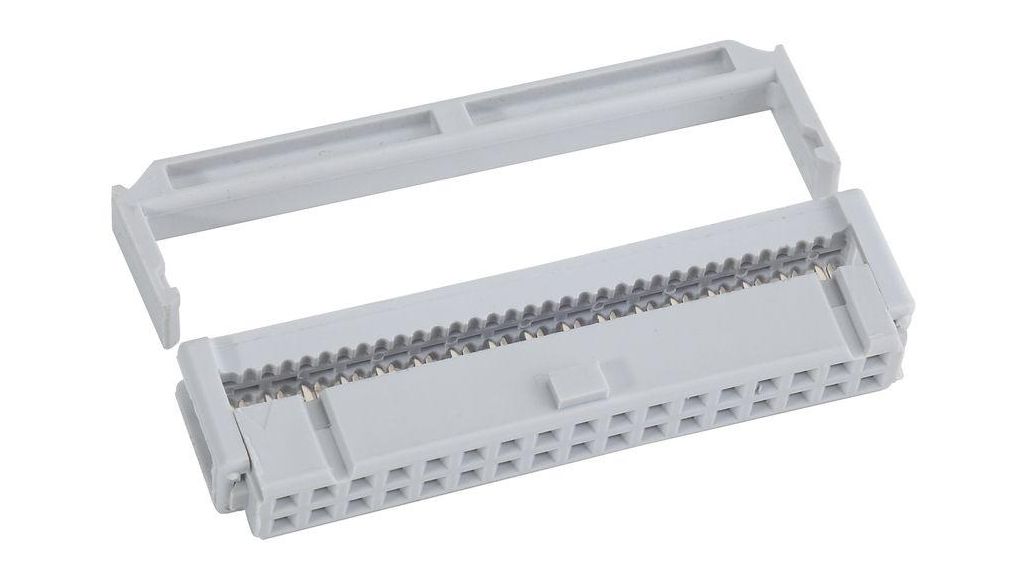 6-Way IDC ConnectorFemale for Standard Mount, 2-Row, 253V, 1A, Anzahl Kontakte - 6, Reihen - 2