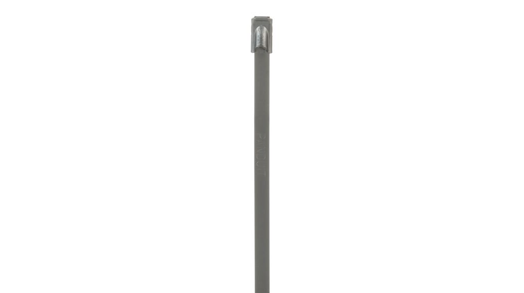Panduit Cable Tie Assemblies, 127mm x 4.6 mm, Metallic 304 Stainless Steel, Pk-100 127, Pack of 100 pieces