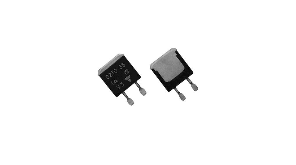Vishay D2TO35 1 kOhm, TO-263 Thick Film Surface Mount Fixed Resistor 5 % Surface 35 W - D2TO035H10000JTE3 35W 1kOhm