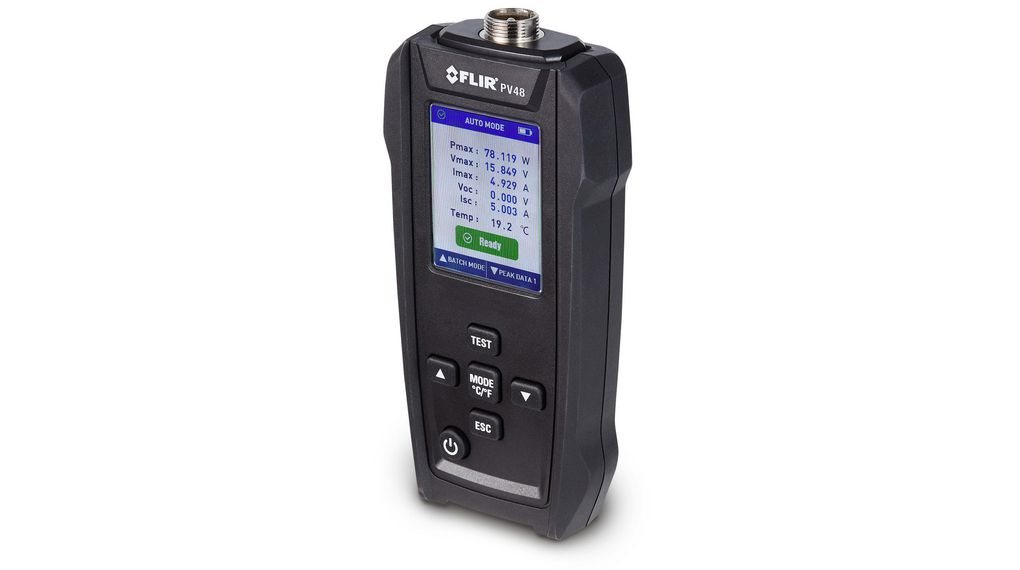 FLIR Solar Panel I-V Curve Tracer