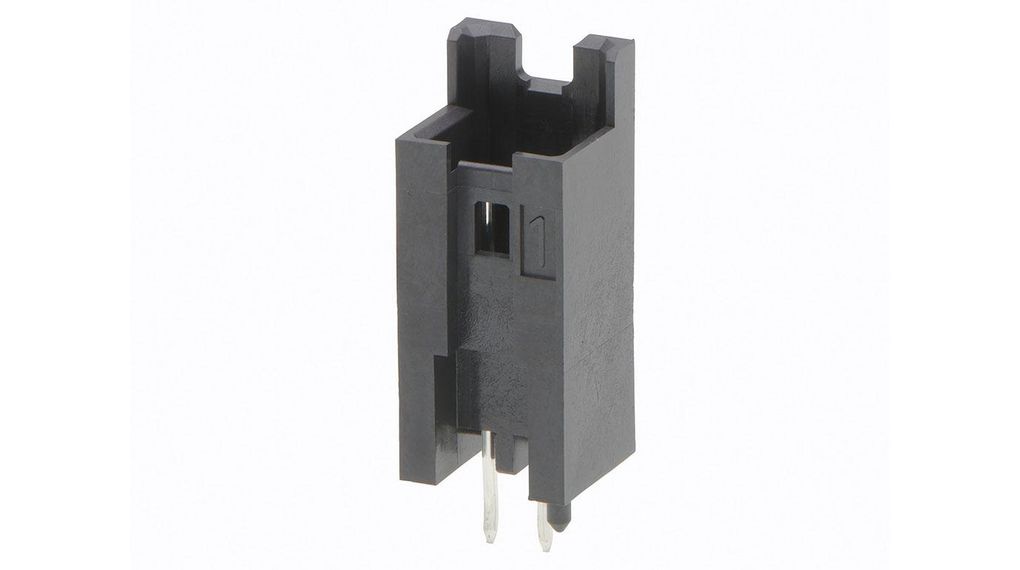 535170Male Connector Housing, 2.5 mm Pitch, 2 Way, 1 Row Vertical, Pack of 10 pieces