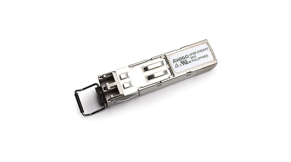 HFBR-57E5APZ 125 MBd Fibre Optic Receiver, Rectangular, LC Connector