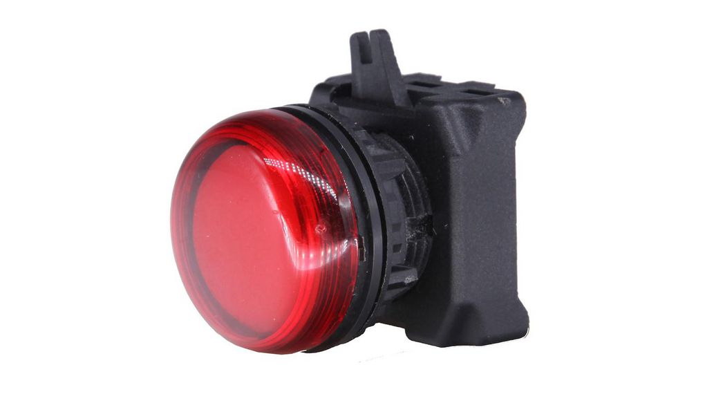 Red Pilot Light Head, 22.5mm Cutout IP65
