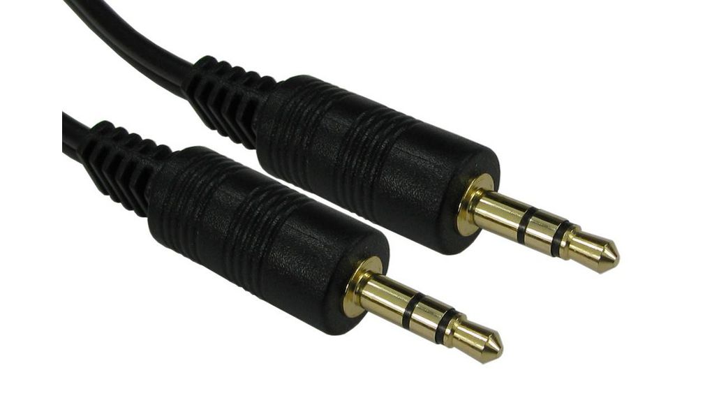Male 3.5mm Stereo Jack to Male 3.5mm Stereo Jack Aux Cable, 3m