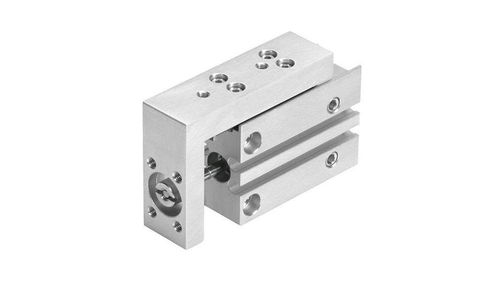 Pneumatic Guided Cylinder, 10mm, 150 ... 1MPa, Borediameter , M5