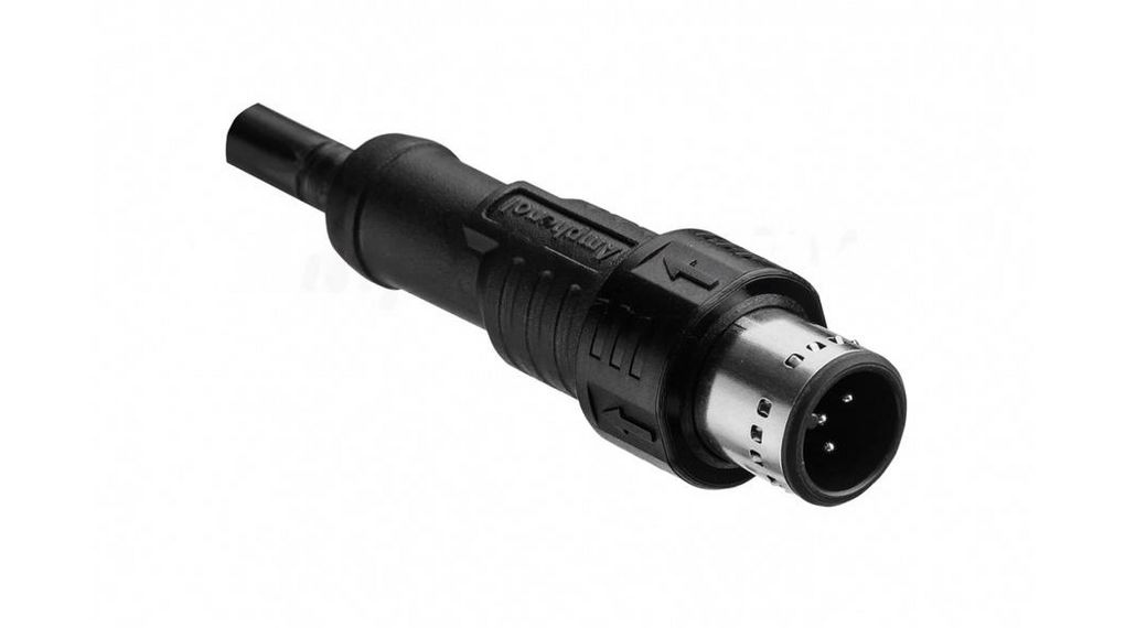 Socket M12d M12D-04BMMM-PL8B01 | Amphenol Industrial Circular Connector, 4 Contacts ...