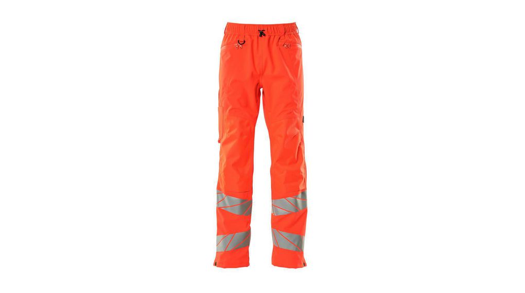 Mascot Workwear 19590-449 Red Hi Vis Trouser Breathable 88 cm 88 cm, Polyester, Red