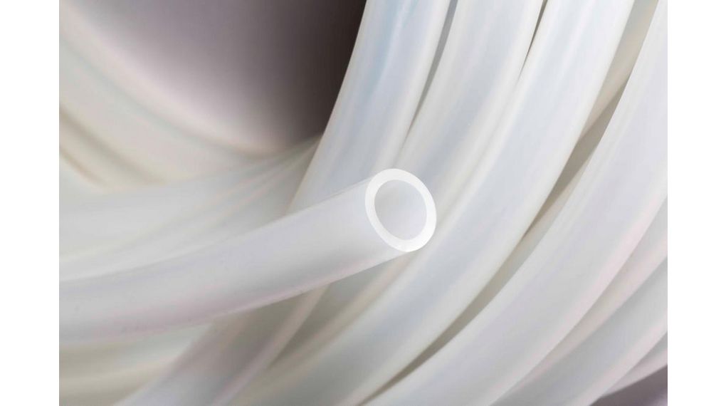 Saint Gobain Versitec® Silicone, Process Tubing, 10mm ID, 16mm OD, Translucent, 25m