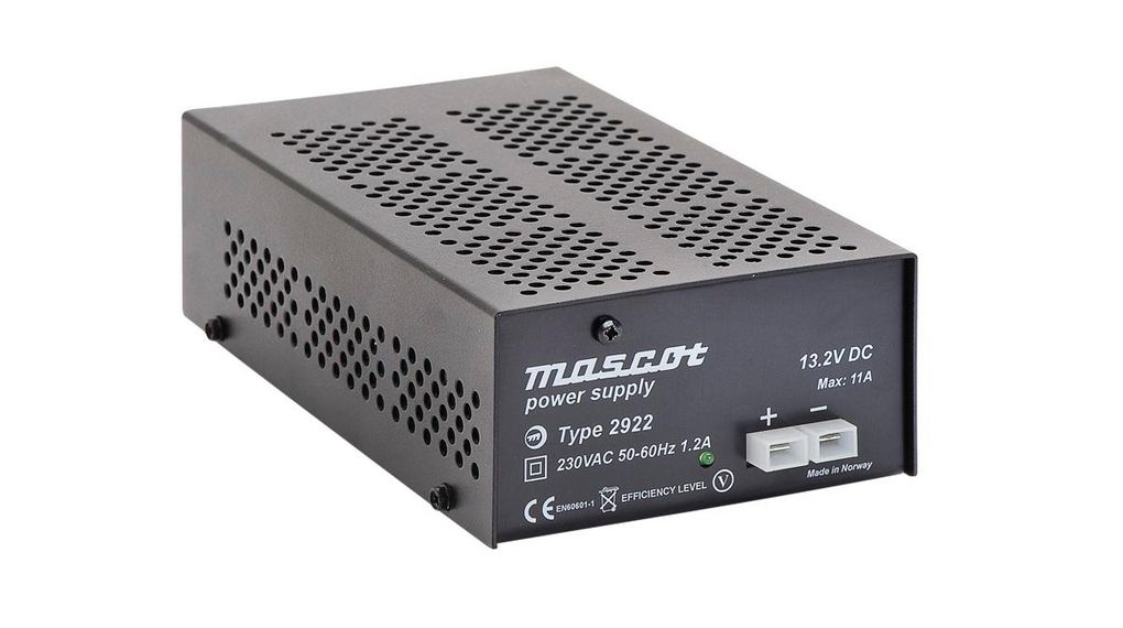 Mascot 145W PC Power Supply, 230V dc Input, 24V dc Output, 145W