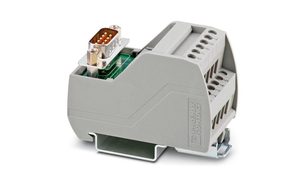Relay Module Elfa 2315117 | Phoenix Contact VIP-2/SC/D 9SUB/M Series 9-Contact Male ...