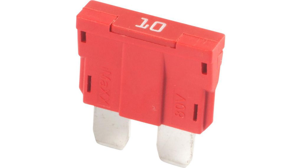 Fuse 10A 80V Red