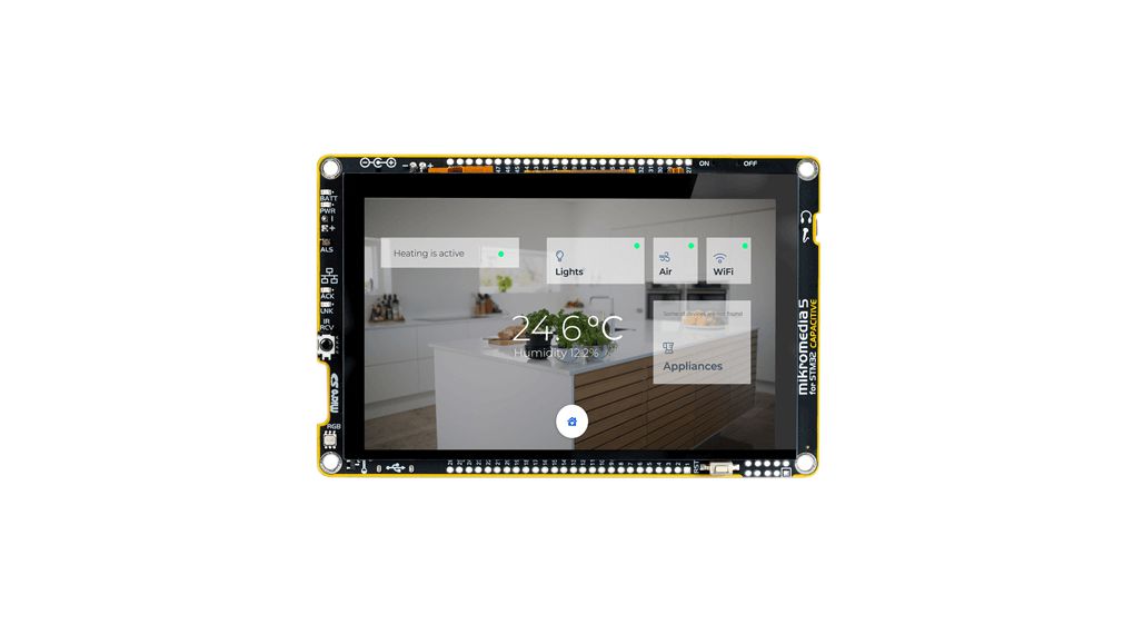 Mikromedia 5 Touchscreen Display for STM32F4 5"