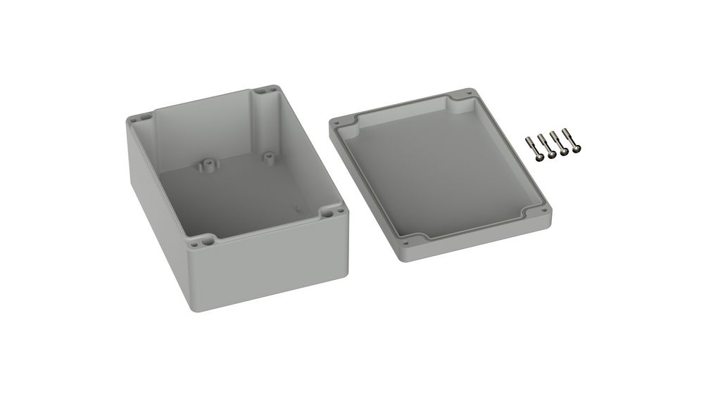 RND 455-01309 | RND Plastic Enclosure Universal 120x160x75mm Grey ABS ...