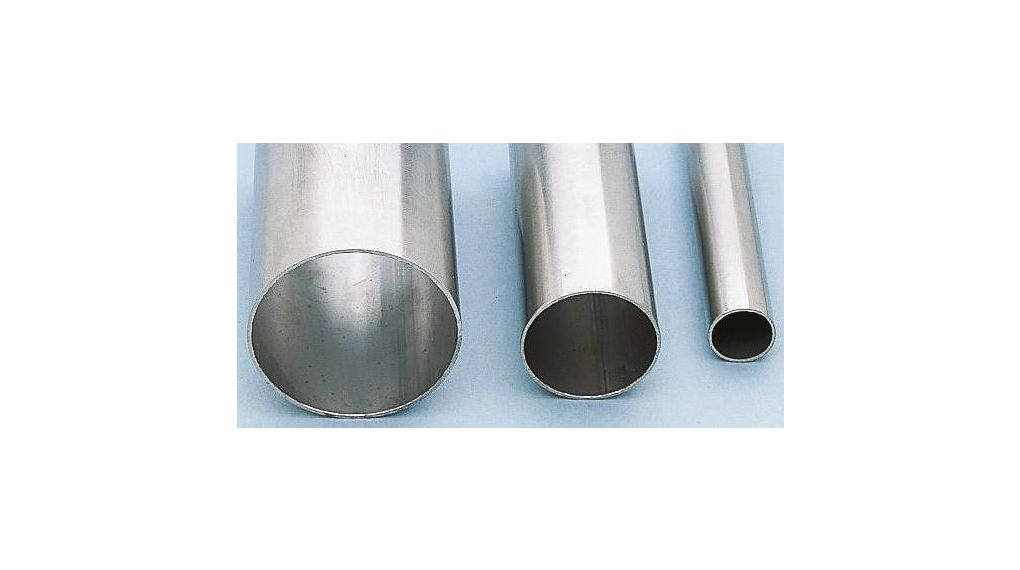 Stainless Steel Pipe, 3m Length, 1-1/2in Nominal Outer Diameter