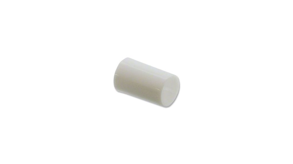 Button for KSC9 Round 6.35mm White KSC9 Series Sealed Tact Switches