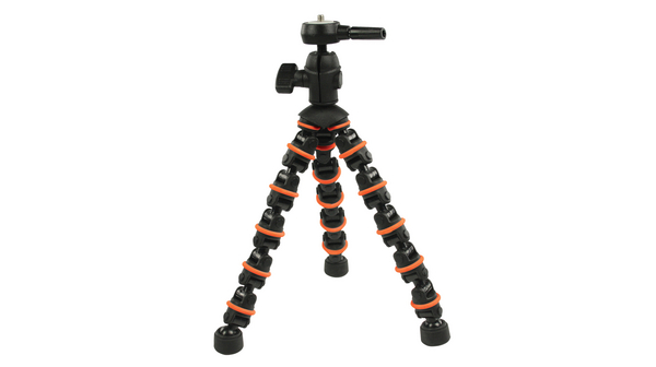Camera Stand Mini-Tripod Black-Orange 6
