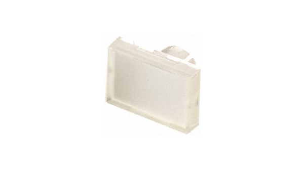 Krytka Obdélníkový Bezbarvá transparentní Plast 61 Series Switches