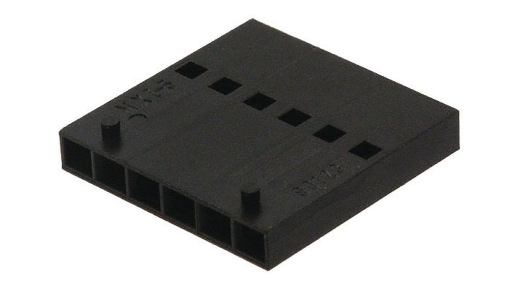 90123-0106 | Molex Hus, Stikforbindelse, Poler - 6, Rækker - 1 | Elfa ...