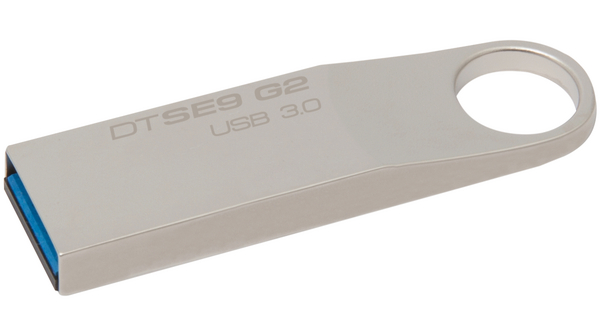USB-Stick, DataTraveler SE9 G2, 16GB, USB 3.0, Silber
