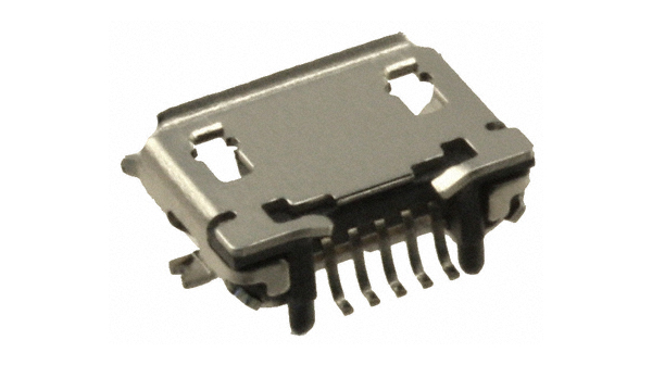 Buchse horizontal, Buchse, Micro USB-B 2.0, Rechter Winkel, Positionen - 5
