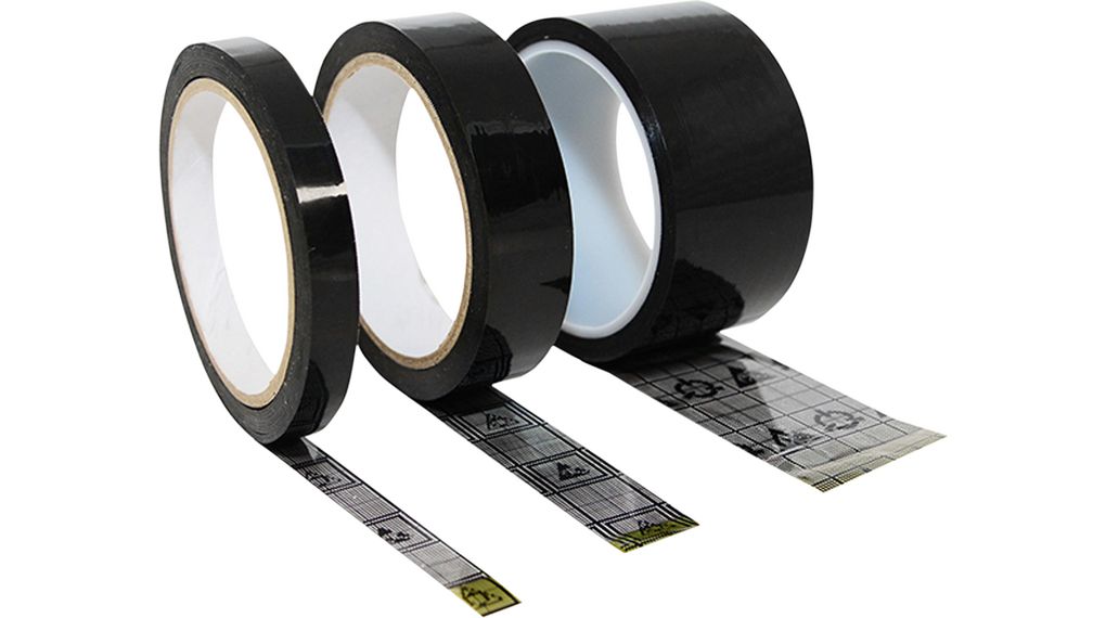 ESD Grid Tape 12mm x 40m Black