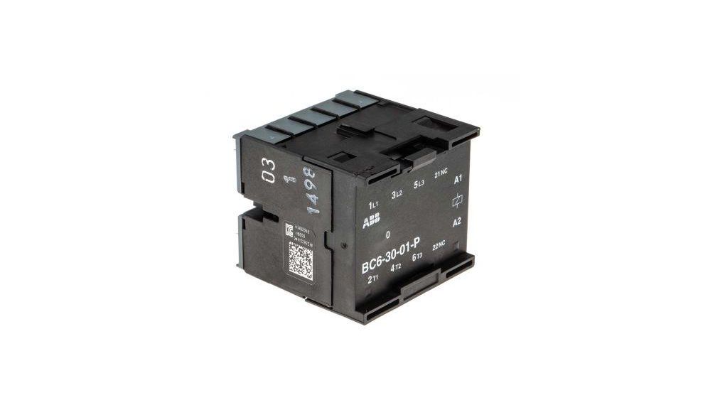 BC6-30-01-P01 | ABB B Series Contactor, 24 V Dc Coil, 3-Pole, 6 A, 4 KW ...