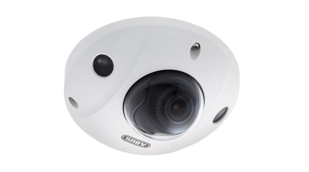 Draadloze camera voor gebruik buitenshuis, Fixed Dome, Miniatuur, 1/2,7" CMOS, 20m, 103°, 2688 x 1520, Wit