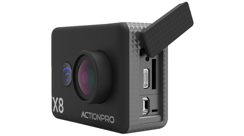 Actionpro X8, microSDHC