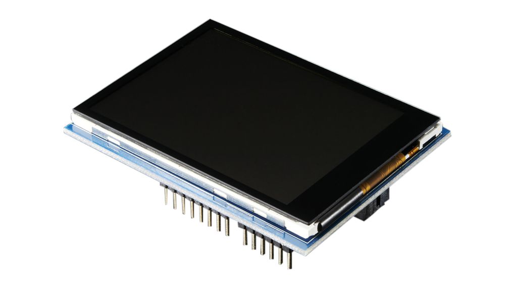 TFT LCD érintőképernyő shield Arduinóhoz SPI/I²C/SD-kártya