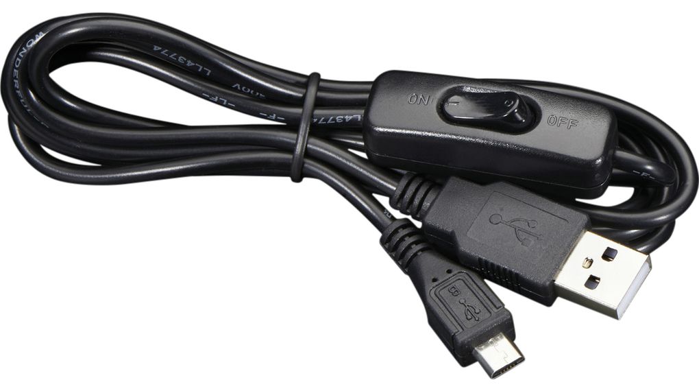 USB-virta kytkimellä A/MicroB USB