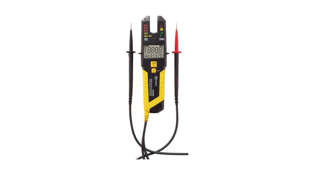 Fluke Amprobe 2100-Gamma 2-Pole Voltage & Continuity Tester With LCD & LED Display