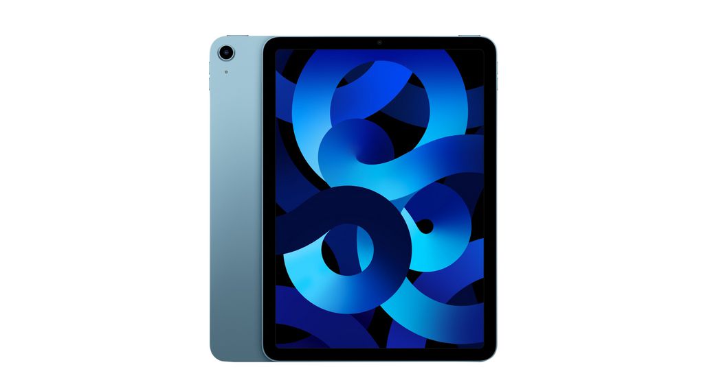 Tablet, iPad Air 5th Gen, 10.9" (27.7 cm), 4G LTE / 5G NR, 256GB Flash, 8GB, Modrý