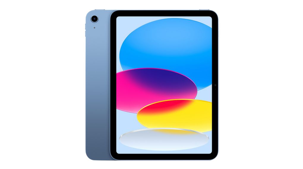 Tablet, iPad 10th Gen, 10.9" (27.7 cm), 4G LTE / 5G NR, 64GB Flash, 4GB, Modrý