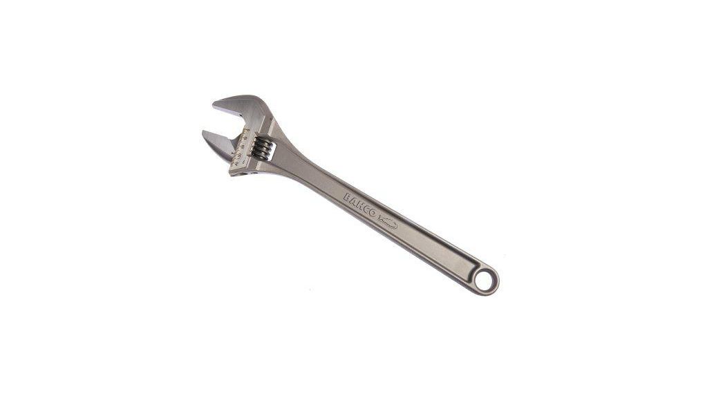 Adjustable Spanner, 380 mm Overall, 44mm Jaw Capacity, Metal Handle